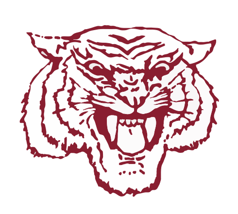 Mascot head, maroon variant, cell 16