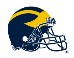 Helmet, side view blue with maize variant, cell 11