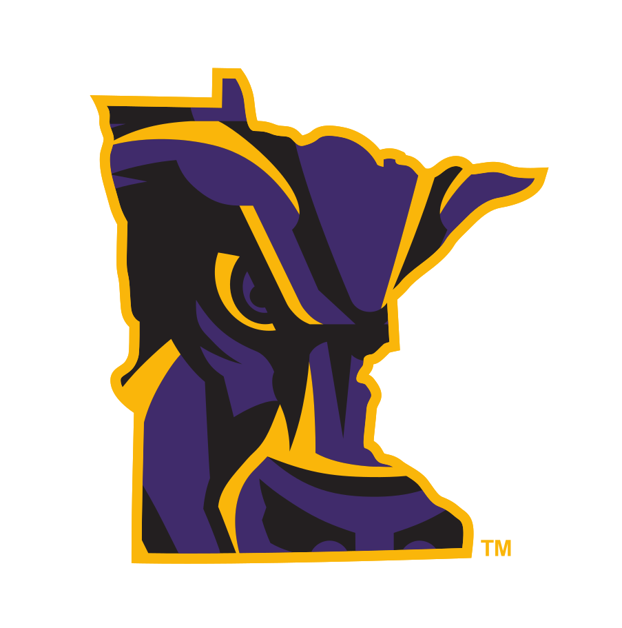 Bull & Minnesota State Mark, purple/gold variant, cell 15