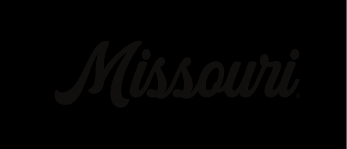 Word Mark - Missouri, script black variant, cell 27