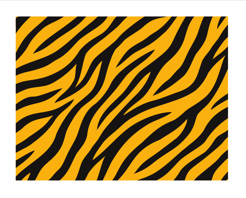 tiger stripe pattern, black/gold variant, cell 42