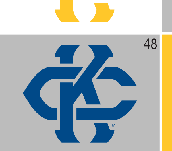 KC basic mark, full color on white variant, cell 45