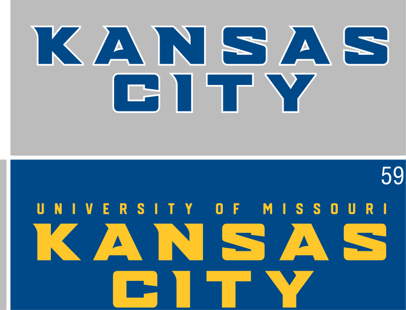 KC wordmark, full color on yellow variant, cell 54
