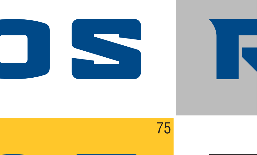 Kansas City wordmark, 2-color on light blue variant, cell 69