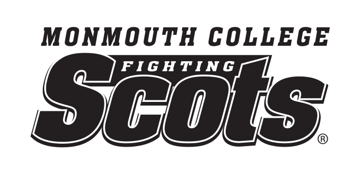 Monmouth College Fighting Scots wordmark, black variant, cell 24