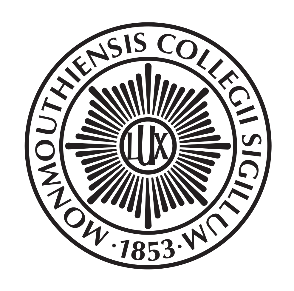 Monmouth College seal, black variant, cell 62