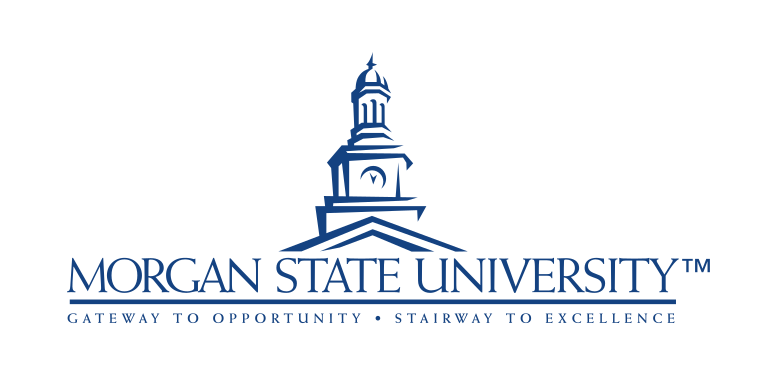 clock tower logo, horizontal, blue variant, cell 50