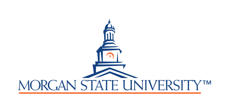 clock tower logo, horizontal, no tagline, blue/orange variant, cell 52
