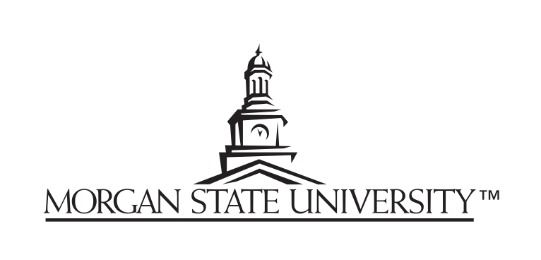 clock tower logo, horizontal, no tagline, black variant, cell 54