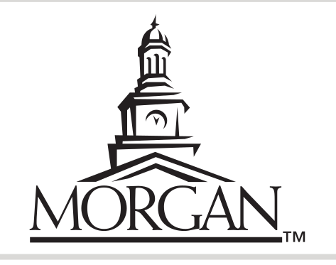 clock tower logo, stacked, Morgan serif, black variant, cell 78