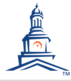 clock tower icon, blue/orange variant, cell 67