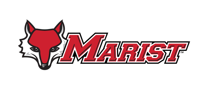 Marist Athletic Mark, 4-color fox head small left variant, cell 5