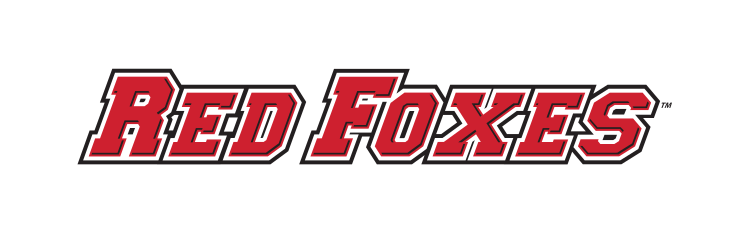 Red Foxes Wordmark, 3-color variant, cell 12