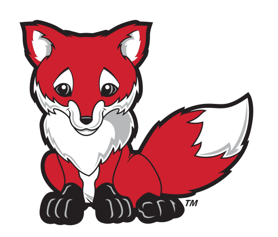 Fox mascot, 4-color variant, cell 35