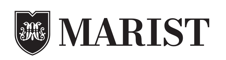 Marist secondary mark, horizontal, black variant, cell 53