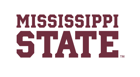 MISSISSIPPI STATE stacked wordmark, maroon variant, cell 24
