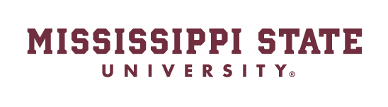 Mississippi State University wordmark, maroon variant, cell 63