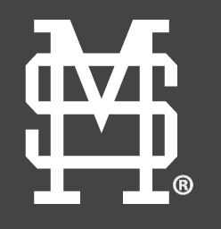 M State Lettermark, interlocking, white/black variant
