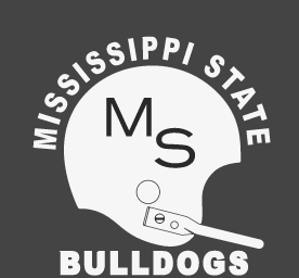 Bulldogs Mark, inside helmet, white/black variant