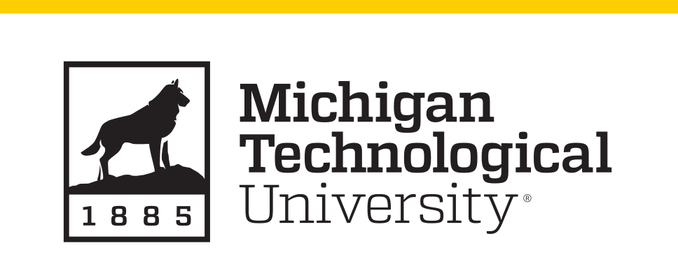 Michigan Technological University logo, black variant, cell 2