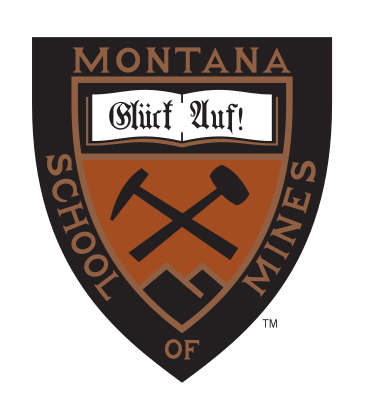 Shield Mark, Montana School of Mines, Glück Auf!, black/black variant, cell 36