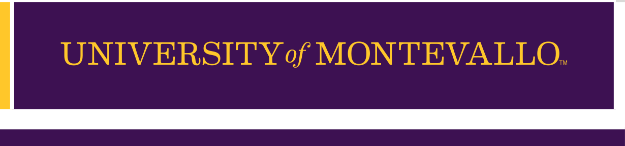 wordmark, horizontal, gold on purple variant, cell 27