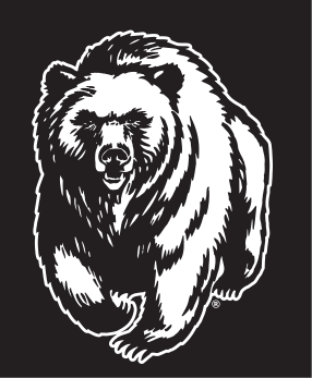 mascot head, black line art on white variant, cell 10