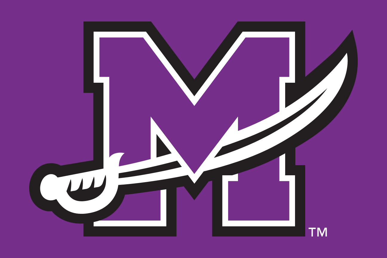 Secondary Mark M with sword, white on purple variant, cell 8