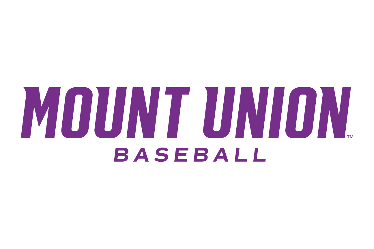 Mount Union wordmark, Baseball variant, cell 27