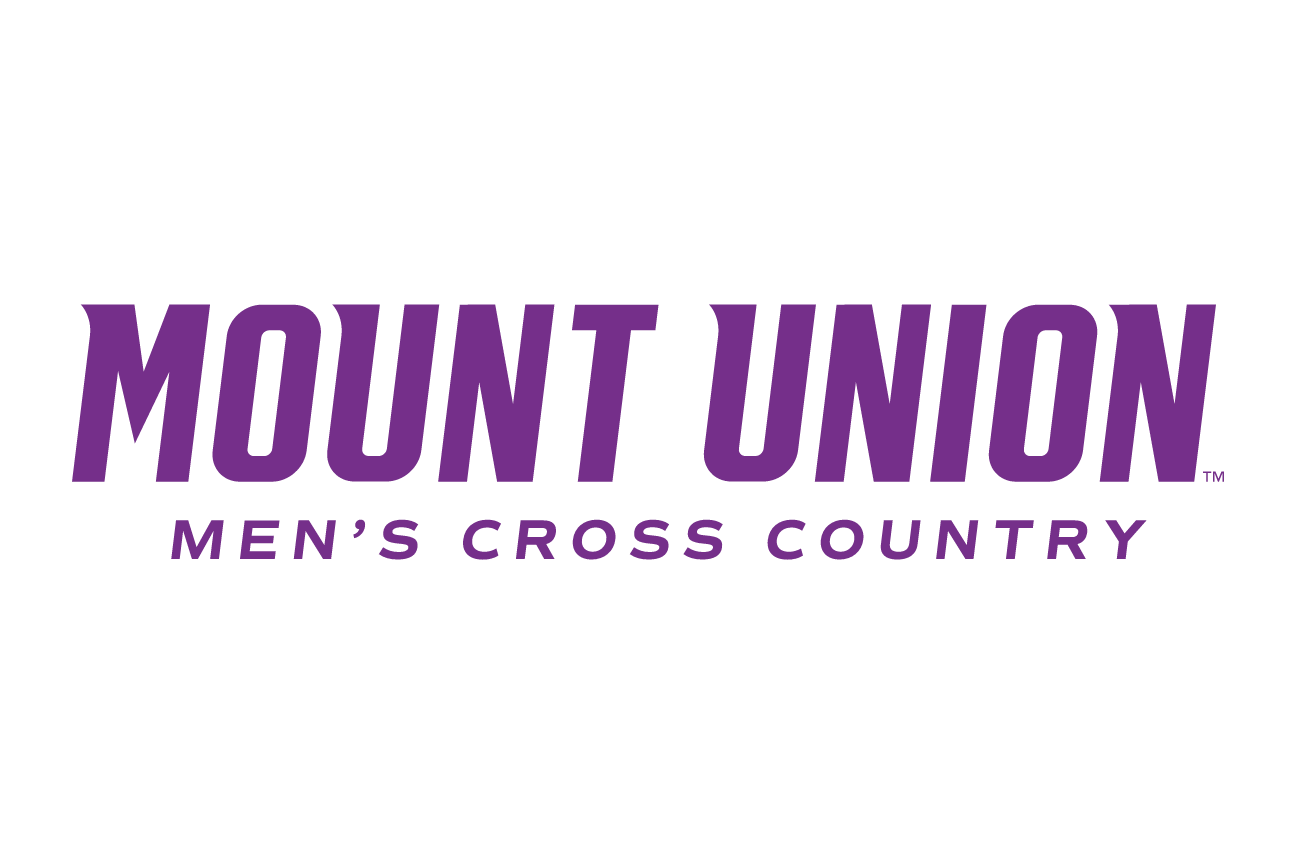 Mount Union wordmark, Men's Cross Country variant, cell 32