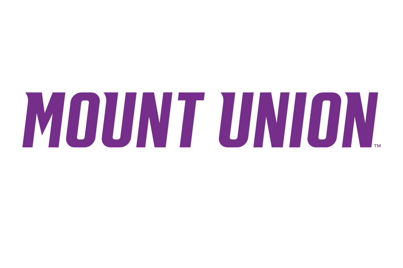 Mount Union wordmark, Men's Swimming & Diving variant, cell 46