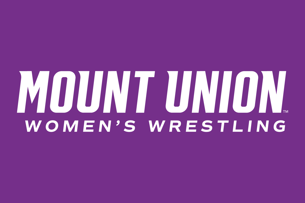 Mount Union wordmark, WOMEN'S WRESTLING variant, cell 92