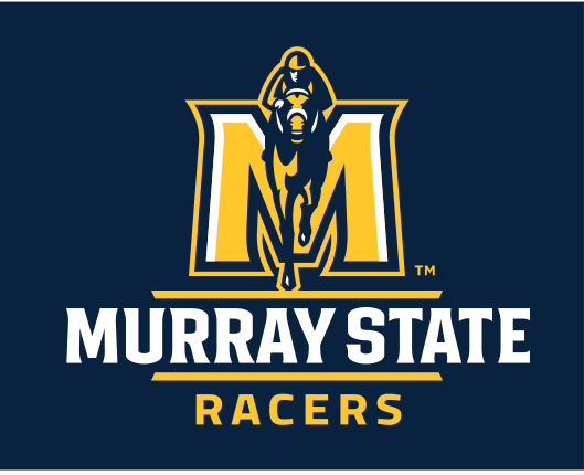 Murray State Racers logo, full color on navy variant, cell 27
