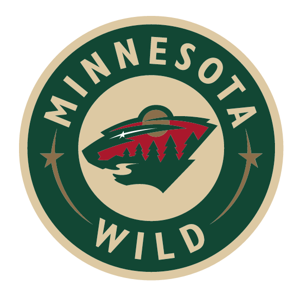 Minnesota Wild secondary logo, full color without trademark symbol, white background variant