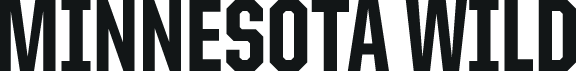 Minnesota Wild wordmark, primary variant
