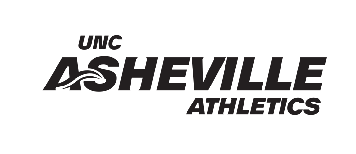 UNC Asheville Athletics wordmark, black solid variant, cell 52