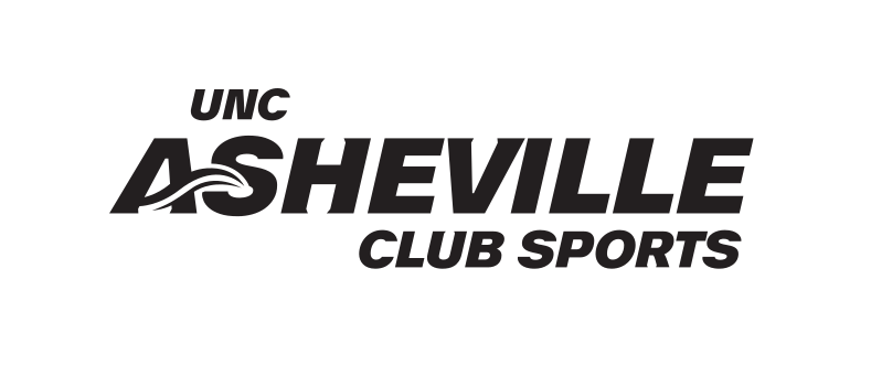 UNC Asheville Club Sports wordmark, black variant, cell 82