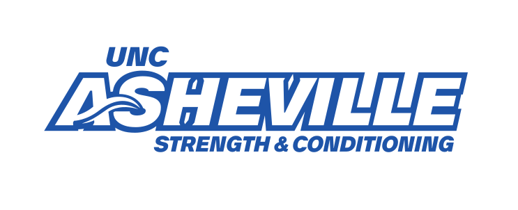 UNC Asheville Strength & Conditioning, blue outline variant, cell 138