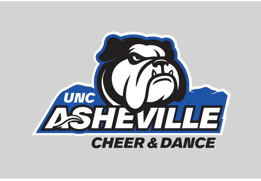 UNC Asheville Bulldog, Cheer & Dance, color variant, cell 199