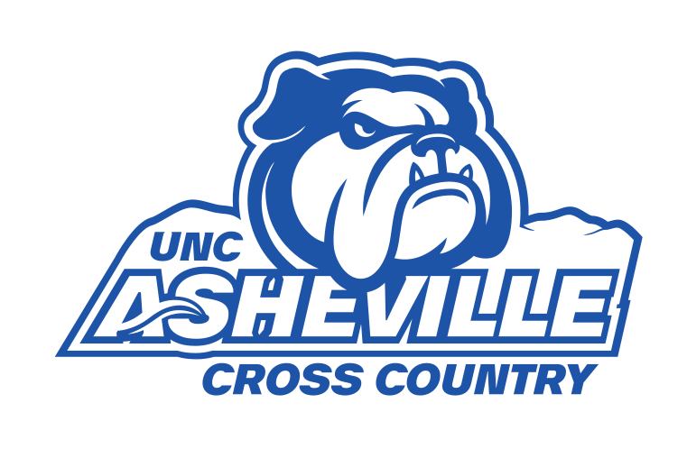 UNC Asheville Bulldog, blue outline Cross Country variant, cell 221