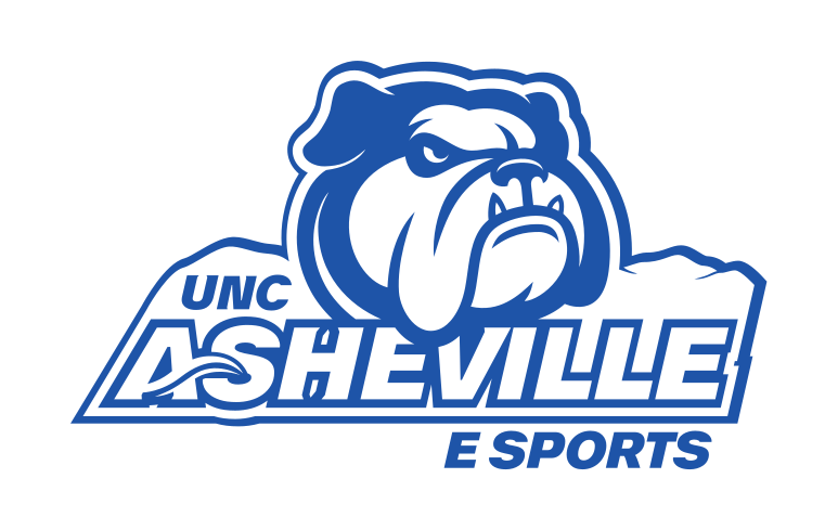 UNC Asheville Bulldog, blue outline E Sports variant, cell 229