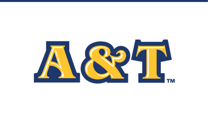 Wordmark A&T, full color variant, cell 20