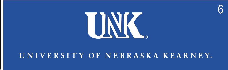 UNK lettermark with wordmark, white on blue variant, cell 6
