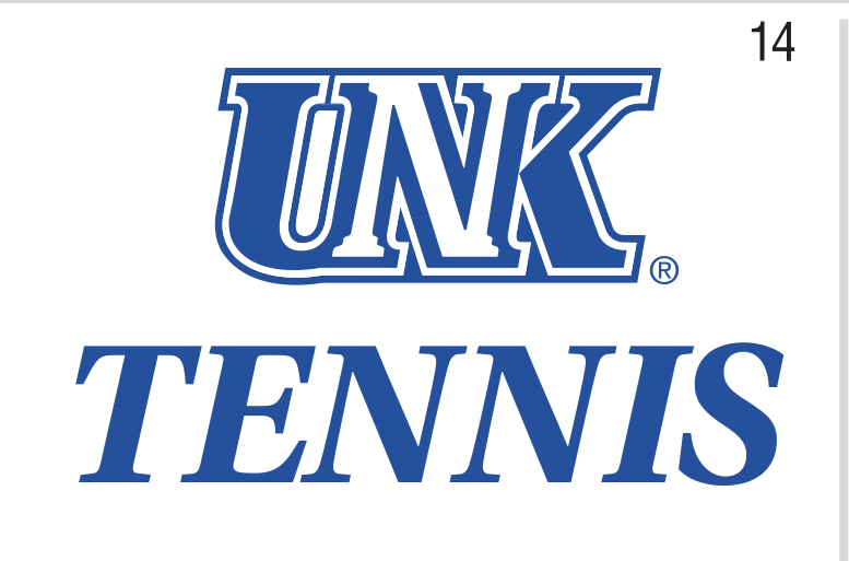 UNK Tennis wordmark, standard variant, cell 147