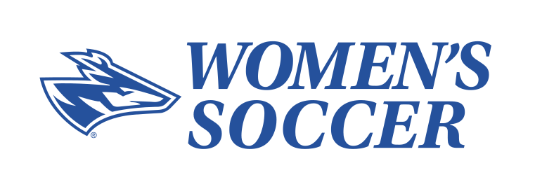 Loper mascot with Women's Soccer wordmark, standard variant, cell 153
