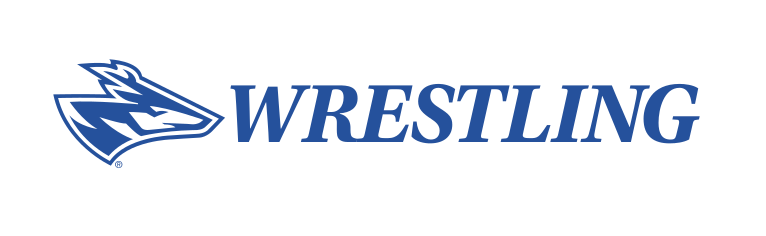 Loper mascot with Wrestling wordmark, standard variant, cell 154
