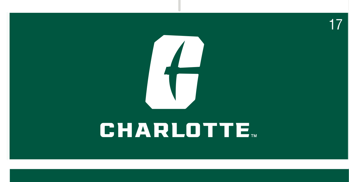 C Type Mark, white Charlotte on green variant, cell 17
