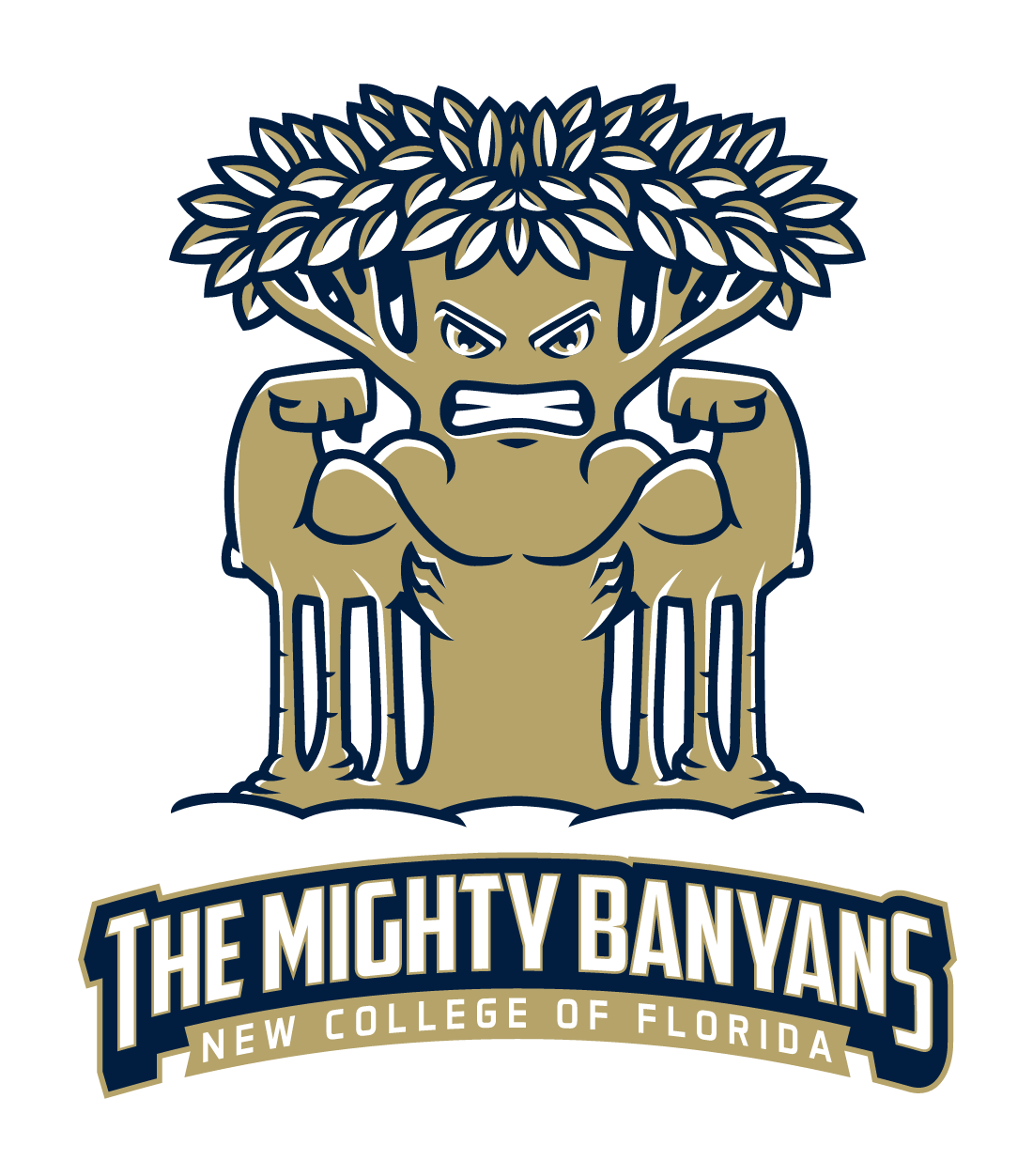 The Mighty Banyans Logo, full color variant, cell 3