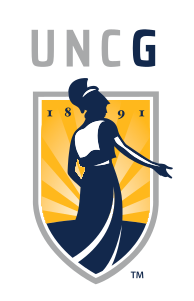 UNCG logo, full color variant, cell 41
