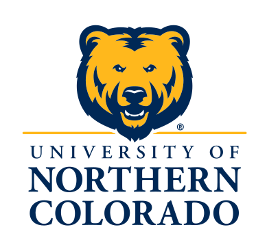 bear head logo with wordmark, stacked, color on white variant, cell 20